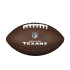Balón de Fútbol Americano Wilson Nfl Licensed Ball Hu Marrón