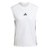 Camiseta adidas 3 Bandas Sj Tk Mujer Blanco/Negro