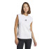 Camiseta adidas 3 Bandas Sj Tk Mujer Blanco/Negro