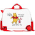 Maleta Infantil Disney Abs Rolling 4W.(2 Multi.) 45Cm. Winnie & Piglet Blanco
