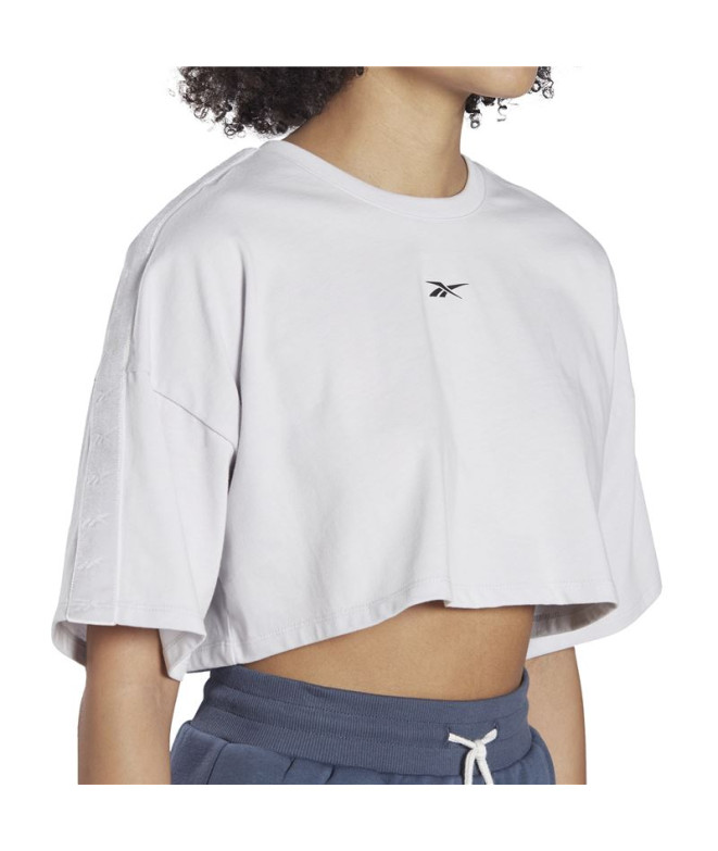 Camiseta de Fitness Reebok Crop Vector Velour