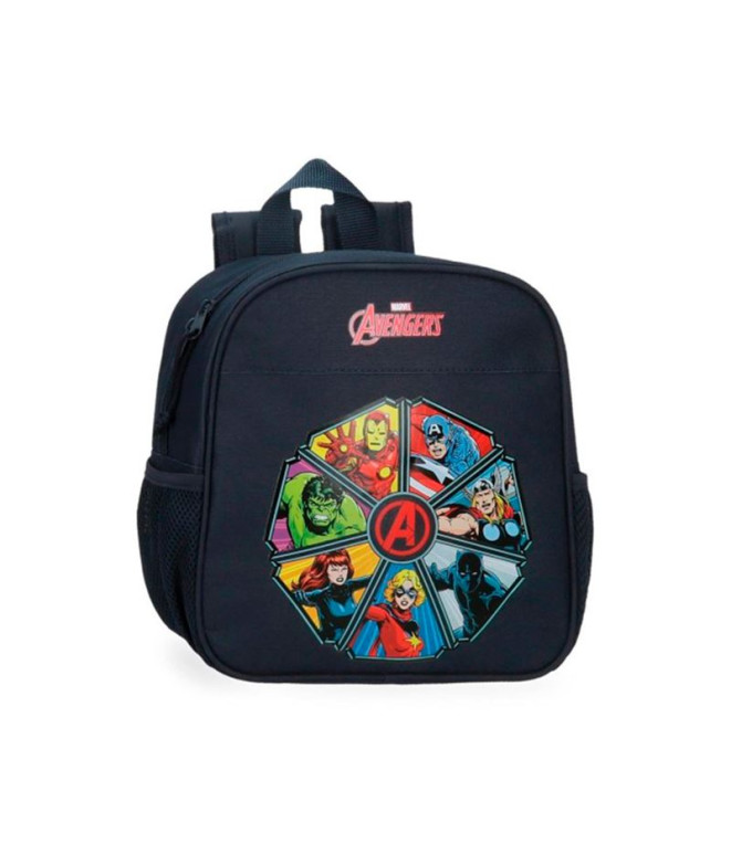 Mochila Marvel Adap.25 Cm. Avengers To The...