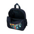 Mochila Marvel Adap.25 Cm. Avengers To The Power Negro