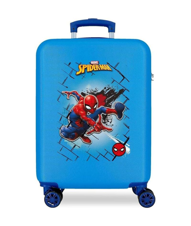 Trolley Marvel Abs 55Cm.4 Ruedas Spiderman Red...