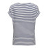 Camiseta Only Onlmoster Stripe S/S O-Neck Cloud Dancer Mujer