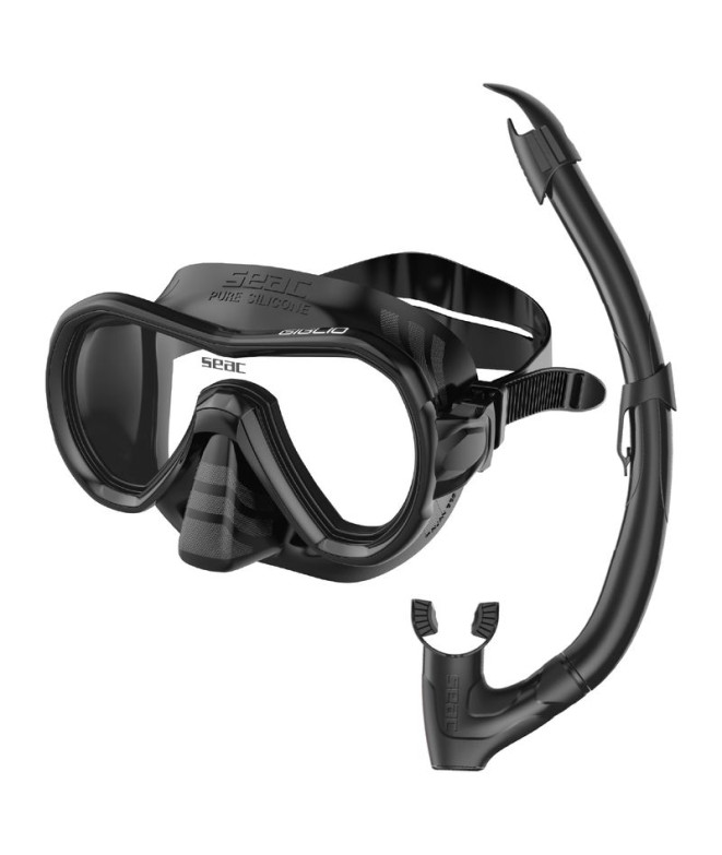 Set Bis Giglio Wv.S/Bl Negro Con Valvula Seac