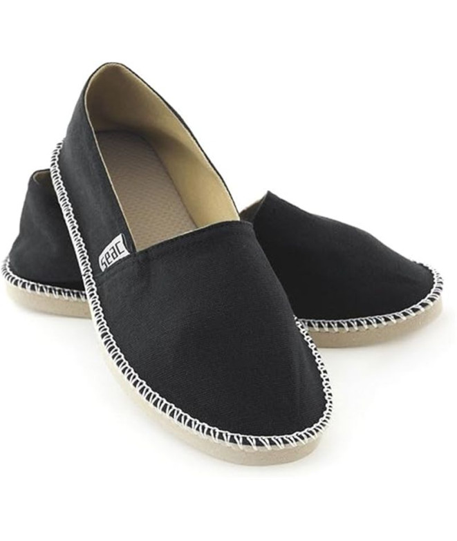 Espadrillas Malaga Negro Seac