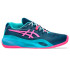 Zapatillas de Padel ASICS Gel-Resolution X Padel Hombre Azul/Rosa