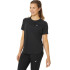 Camiseta de Running ASICS Road Ss Top Mujer Negro