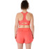 Sujetador Deportivo de Running ASICS Road Compression Mujer Coral