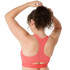 Sujetador Deportivo de Running ASICS Road Compression Mujer Coral