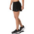 Pantalón Corto de Running ASICS Core Split Short Mujer Negro