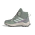 Zapatillas de Montaña adidas Terrex Ax4R Mid Infantil Verde