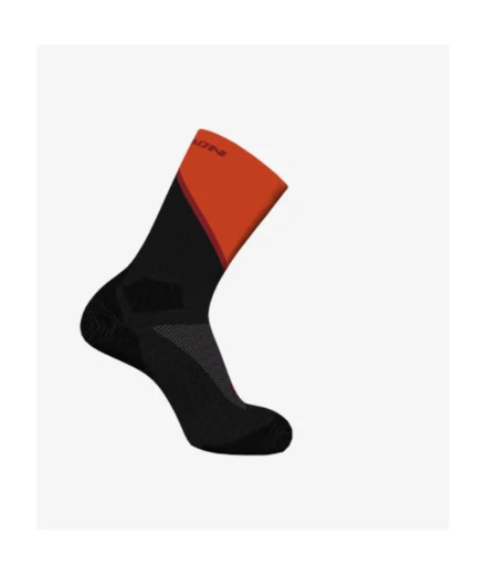 Calcetines de Running Salomon Pulse Crew Black/Cherry...