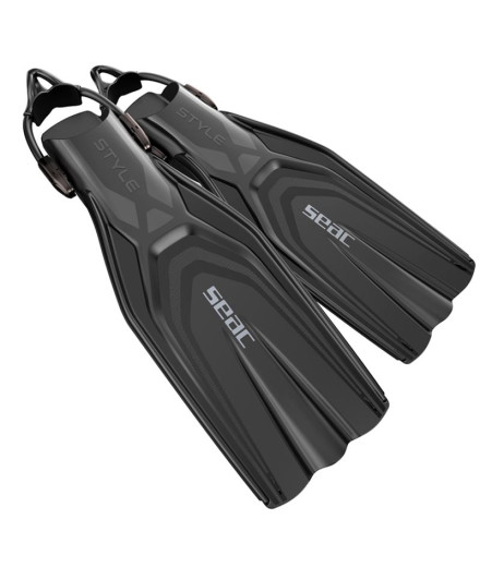 Aletas Style Sling Strap Negro Seac
