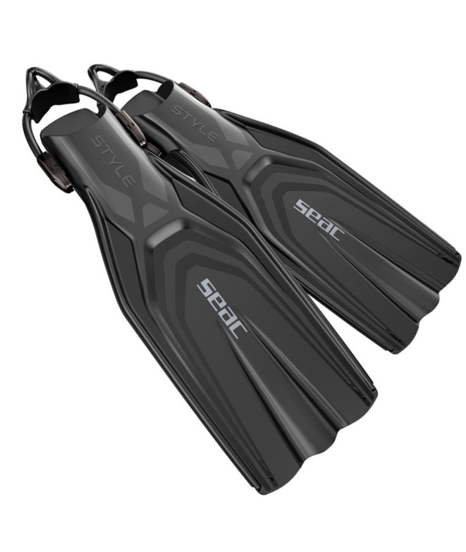 Aletas Style Sling Strap Negro Seac