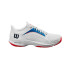 Zapatillas de Pádel Wilson Hurakn 2.0 Wh/D V Hombre Blanco/Azul/Rojo