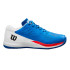 Zapatillas de Tenis Wilson Rush Pro Ace Clay Azul Hombre