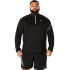 Camiseta Manga Larga de Running ASICS ASICS Icon Ls 1/2 Zip Hombre Negro