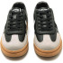 Zapatillas Mustang 2025 V Attitude Mujer Negro Bulle Blanco