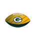 Balón de Fútbol Americano Wilson Nfl Team Tailgate Fb Gb Jr Verde amarillo