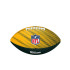 Balón de Fútbol Americano Wilson Nfl Team Tailgate Fb Gb Jr Verde amarillo