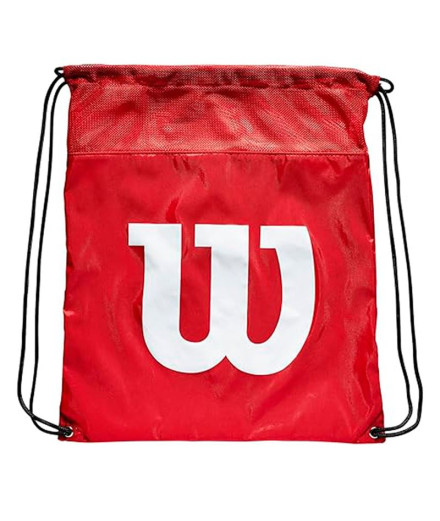 Mochila de Tenis Wilson Cinch Bag Rd Rojo