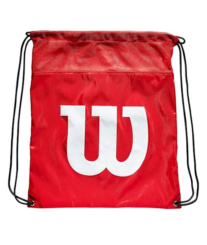 Mochila de Tenis Wilson Cinch Bag Rd Rojo
