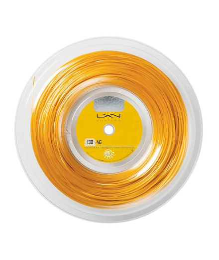 Cordaje de Tenis Wilson Luxilon 4G 200M Reel Gold