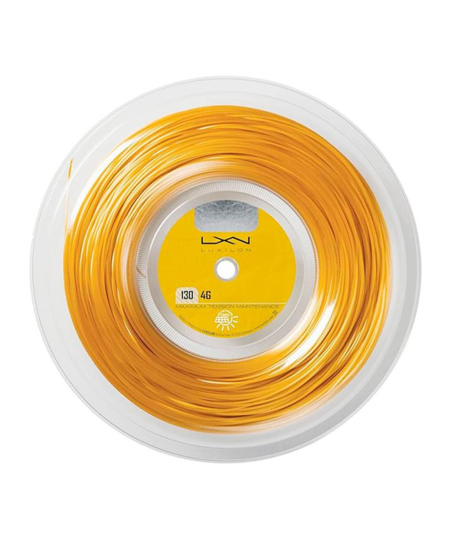 Cordaje de Tenis Wilson Luxilon 4G 200M Reel Gold