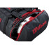 Bolsa de Deporte de Baloncesto Wilson Wilson Duffel Negro/Rojo