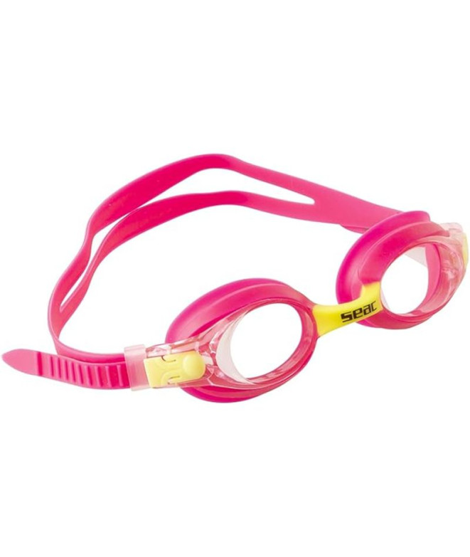 Gafas de Piscina Seac Bubble Rosa Kids