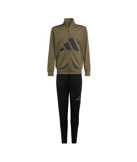 Chandal adidas Big Logo Infantil Verde Oscuro/Negro