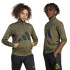 Chandal adidas Big Logo Infantil Verde Oscuro/Negro