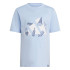 Camiseta adidas Lk Ice Infantil Azul