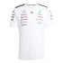 Camiseta adidas Motor Sport Hombre Blanco/Negro