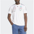 Camiseta adidas Motor Sport Hombre Blanco/Negro