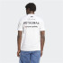 Camiseta adidas Motor Sport Hombre Blanco/Negro
