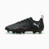 Botas de Fútbol Puma Future 8 Play Fg/Ag Infantil Negro-Plata-Verde