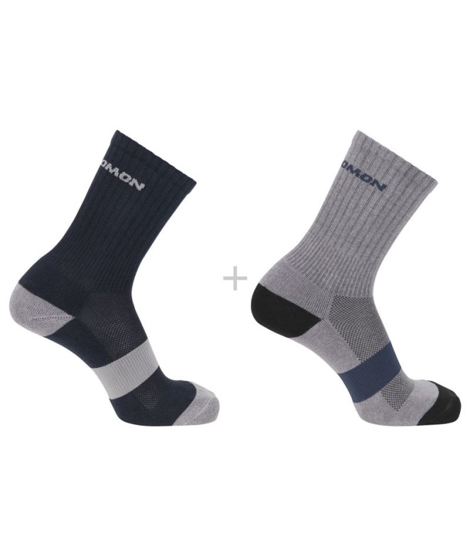 Calcetines de Trail Salomon Evasion Crew 2-Pack...