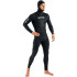 Chaqueta + Pantalones Seac Negro Shark Hombre 3 Mm Negro