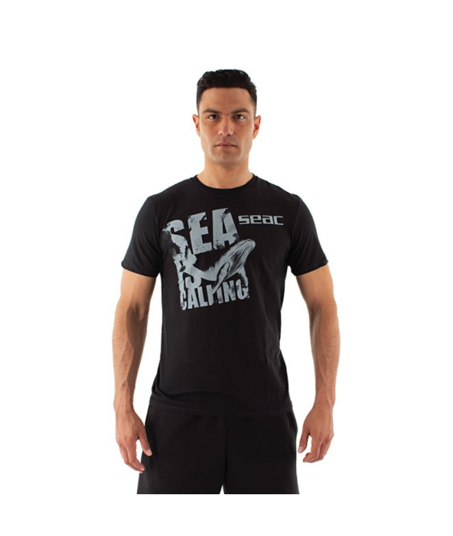 Camiseta Seac Hombre M/C 2022 Negro