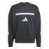 Sudadera adidas Z.N.E. Crw Hombre Negro/Blanco