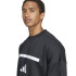 Sudadera adidas Z.N.E. Crw Hombre Negro/Blanco