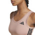 Camiseta de Fitness adidas We 3Bandas Crop Tank Mujer Rosa/Negro