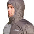 Chaqueta de Montaña adidas Terrex Multi Light Down Hooded Hombre Gris
