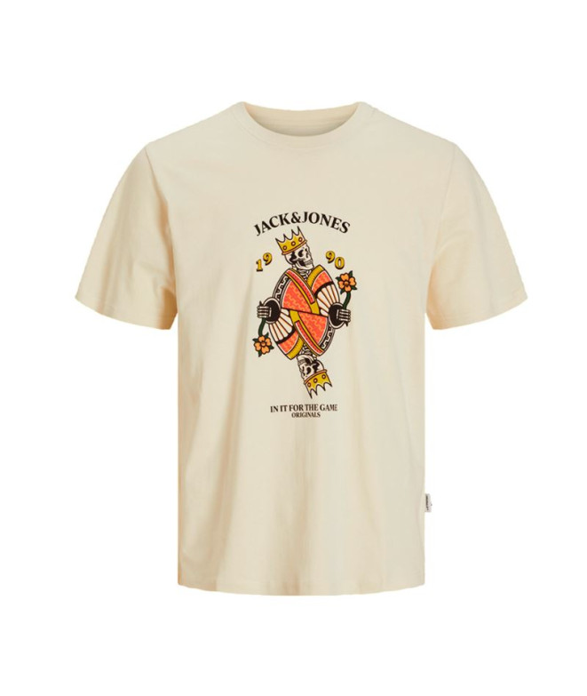 Camiseta Jack & Jones Joranatomy Skull Ss Crew...