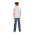 Camiseta Jack & Jones Joranatomy Skull Ss Crew Neck Sn Niño Bright White