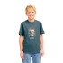 Camiseta Jack & Jones Joranatomy Skull Ss Crew Neck Sn Niño Stormy Weather