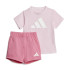 Conjunto adidas I Bl T-Set 160 Bebés Rosa